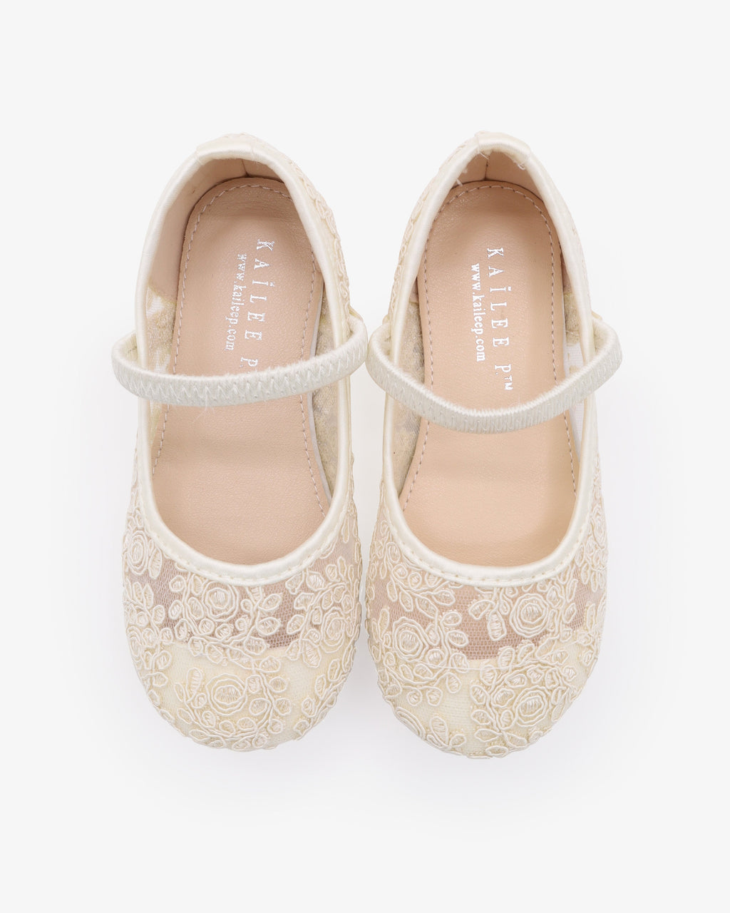 Crochet Lace Mary Jane Flats