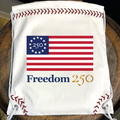 The Freedom250™ Baseball Drawstring Bag